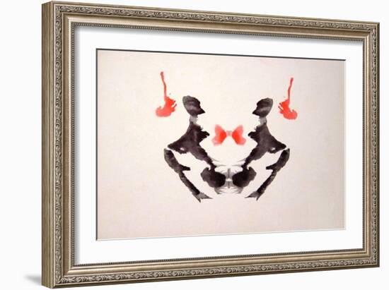 Rorschach Test Card No. 3-Science Source-Framed Giclee Print