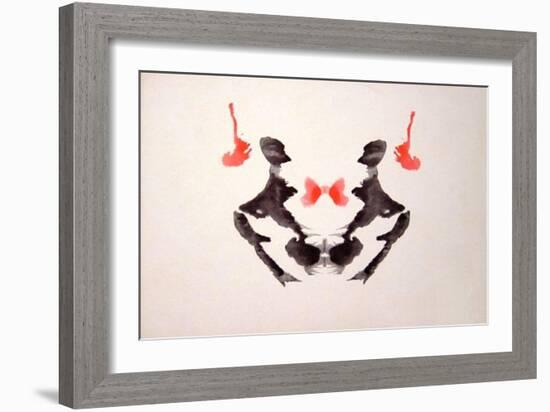 Rorschach Test Card No. 3-Science Source-Framed Giclee Print