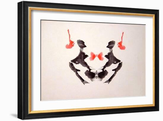 Rorschach Test Card No. 3-Science Source-Framed Giclee Print