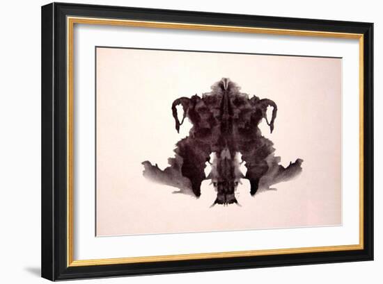 Rorschach Test Card No. 4-Science Source-Framed Giclee Print