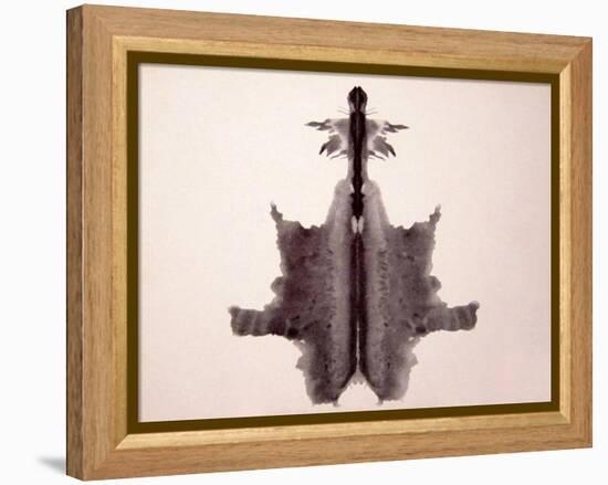 Rorschach Test Card No. 6-Science Source-Framed Premier Image Canvas