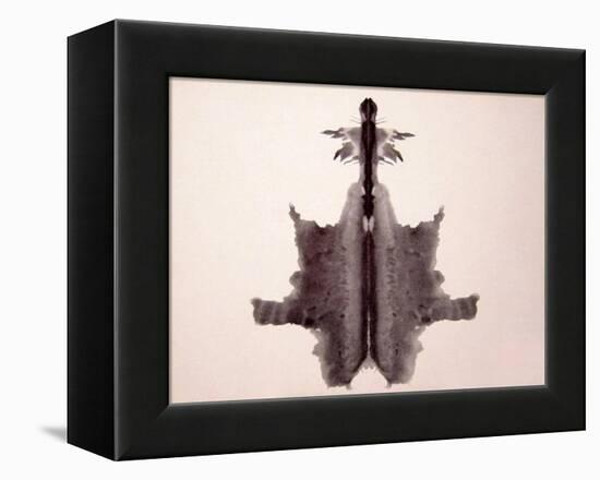 Rorschach Test Card No. 6-Science Source-Framed Premier Image Canvas