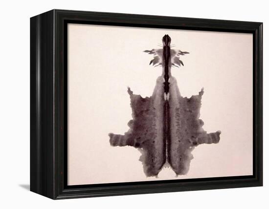 Rorschach Test Card No. 6-Science Source-Framed Premier Image Canvas