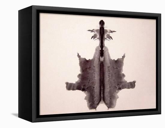 Rorschach Test Card No. 6-Science Source-Framed Premier Image Canvas