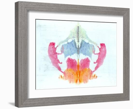 Rorschach Test Card No. 8-Science Source-Framed Giclee Print