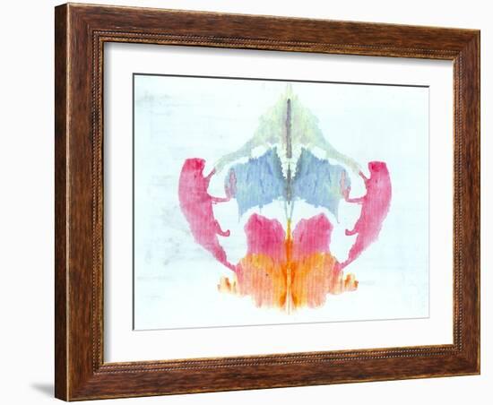 Rorschach Test Card No. 8-Science Source-Framed Giclee Print