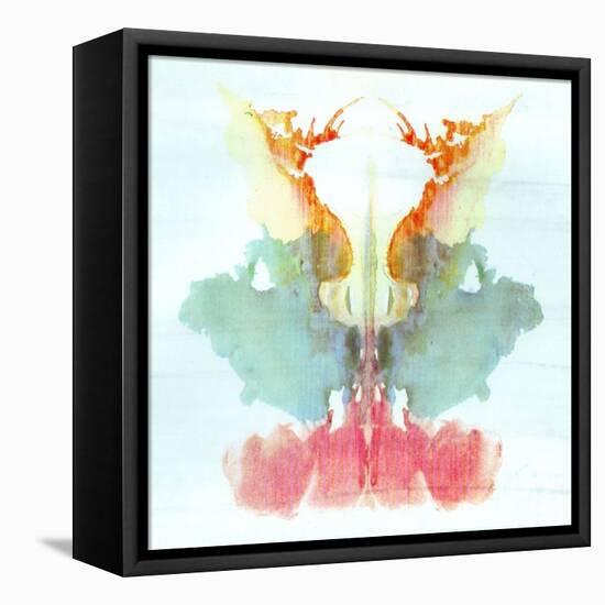 Rorschach Test Card No. 9-Science Source-Framed Premier Image Canvas