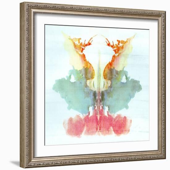 Rorschach Test Card No. 9-Science Source-Framed Giclee Print