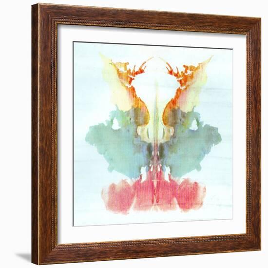 Rorschach Test Card No. 9-Science Source-Framed Giclee Print