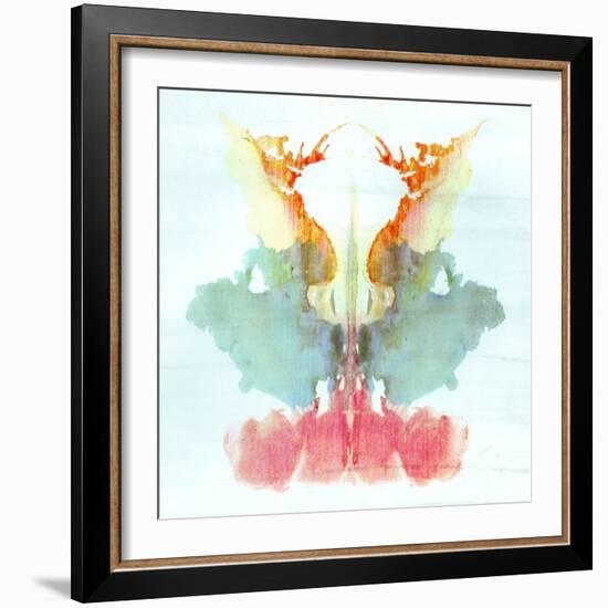 Rorschach Test Card No. 9-Science Source-Framed Giclee Print