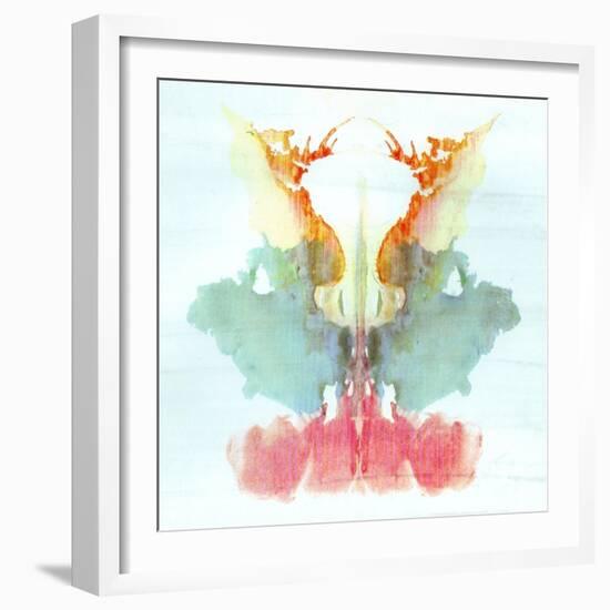 Rorschach Test Card No. 9-Science Source-Framed Giclee Print