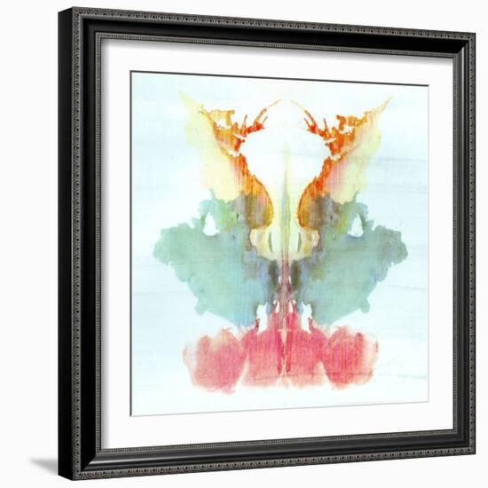 Rorschach Test Card No. 9-Science Source-Framed Giclee Print