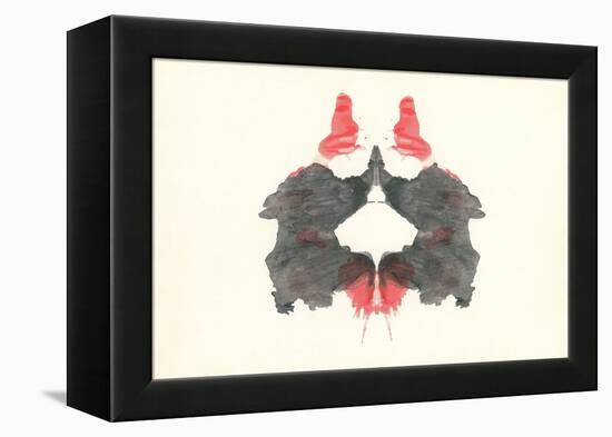 Rorschach Test Pattern-null-Framed Stretched Canvas