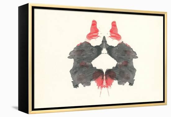 Rorschach Test Pattern-null-Framed Stretched Canvas