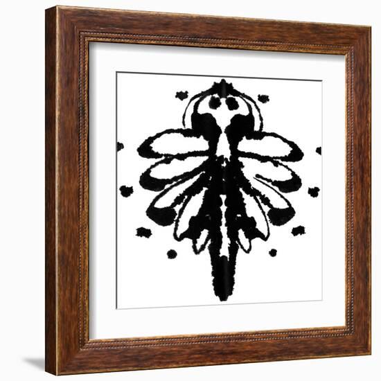 Rorschach Test-akova-Framed Art Print