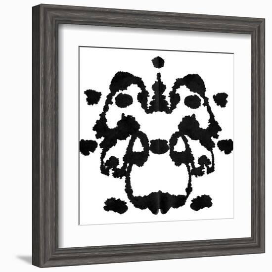 Rorschach Test-akova-Framed Art Print