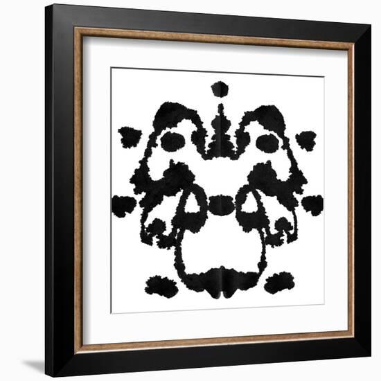 Rorschach Test-akova-Framed Art Print