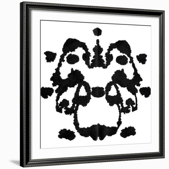 Rorschach Test-akova-Framed Art Print