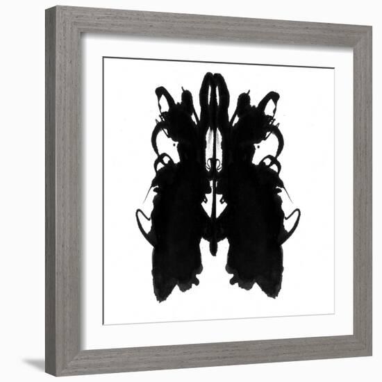 Rorschach type inkblot-Spencer Sutton-Framed Giclee Print