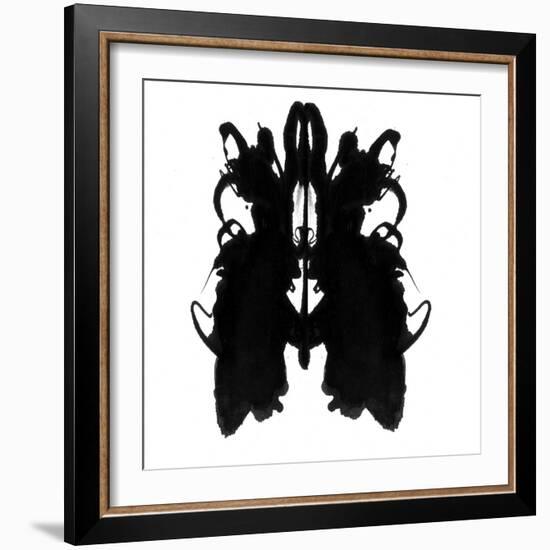 Rorschach type inkblot-Spencer Sutton-Framed Giclee Print