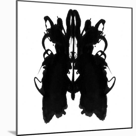 Rorschach type inkblot-Spencer Sutton-Mounted Giclee Print