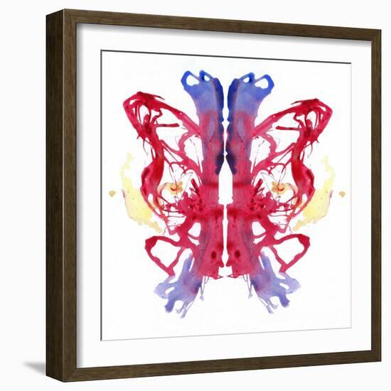 Rorschach type inkblot-Spencer Sutton-Framed Giclee Print