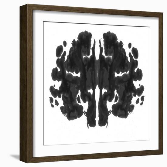 Rorschach type inkblot-Spencer Sutton-Framed Giclee Print