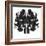 Rorschach type inkblot-Spencer Sutton-Framed Giclee Print