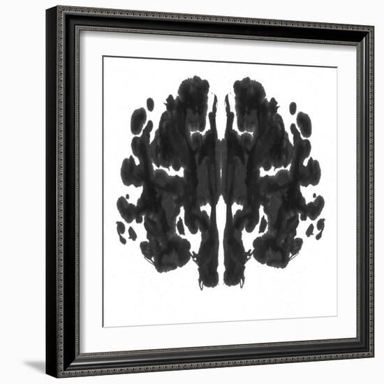 Rorschach type inkblot-Spencer Sutton-Framed Giclee Print