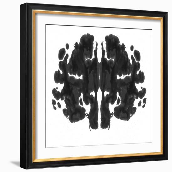 Rorschach type inkblot-Spencer Sutton-Framed Giclee Print