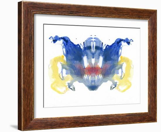 Rorschach type inkblot-Spencer Sutton-Framed Giclee Print