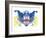 Rorschach type inkblot-Spencer Sutton-Framed Giclee Print