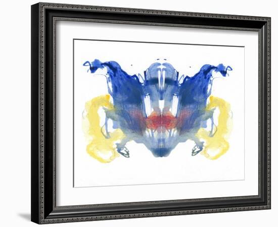 Rorschach type inkblot-Spencer Sutton-Framed Giclee Print