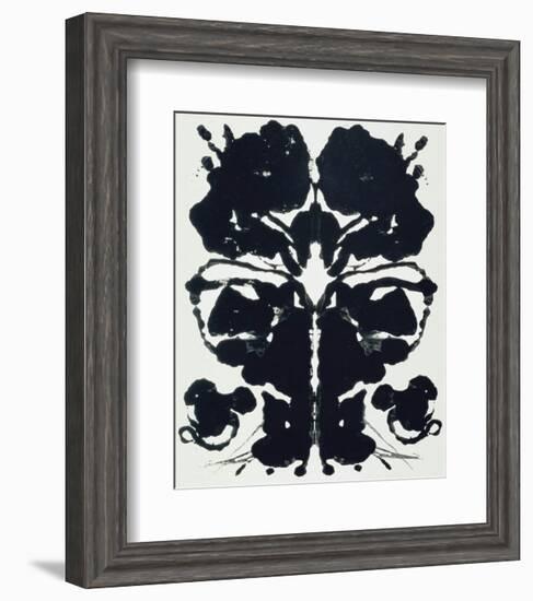 Rorschach-Andy Warhol-Framed Art Print