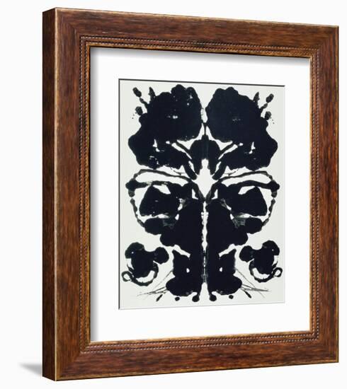 Rorschach-Andy Warhol-Framed Art Print