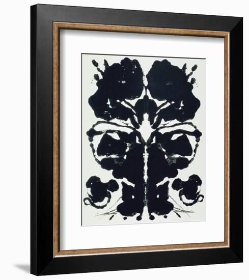 Rorschach-Andy Warhol-Framed Art Print