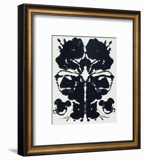 Rorschach-Andy Warhol-Framed Art Print