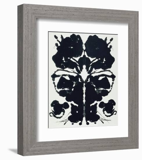 Rorschach-Andy Warhol-Framed Art Print