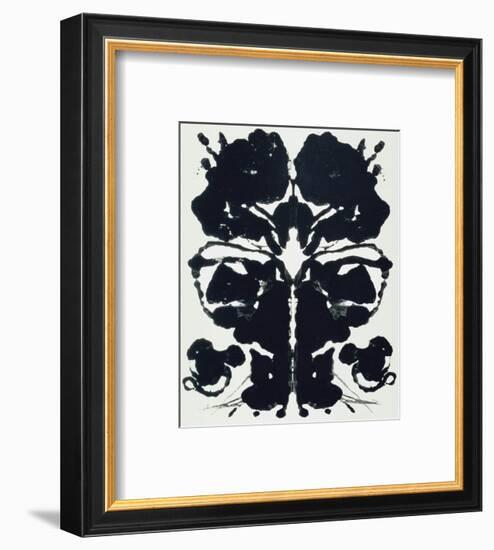 Rorschach-Andy Warhol-Framed Art Print