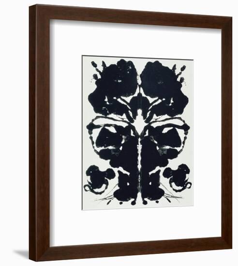 Rorschach-Andy Warhol-Framed Art Print