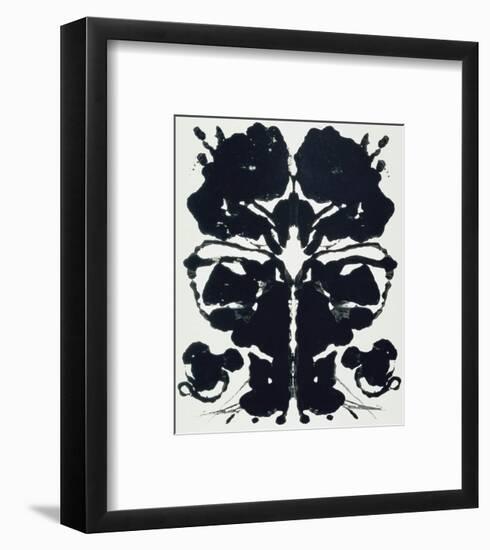 Rorschach-Andy Warhol-Framed Art Print