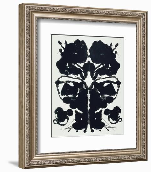 Rorschach-Andy Warhol-Framed Giclee Print