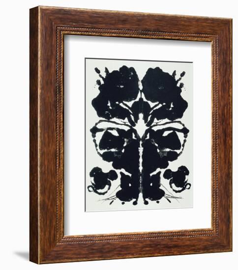 Rorschach-Andy Warhol-Framed Giclee Print