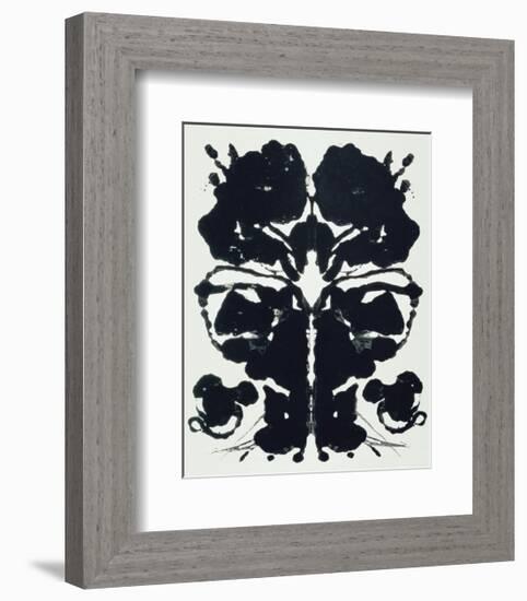 Rorschach-Andy Warhol-Framed Giclee Print