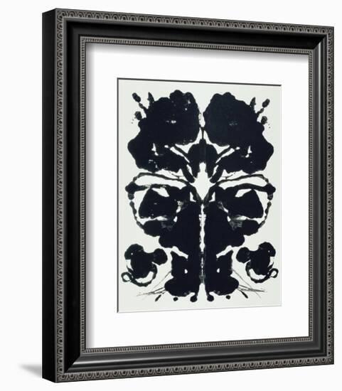 Rorschach-Andy Warhol-Framed Giclee Print