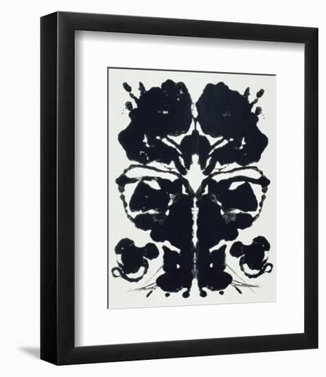 Rorschach-Andy Warhol-Framed Giclee Print