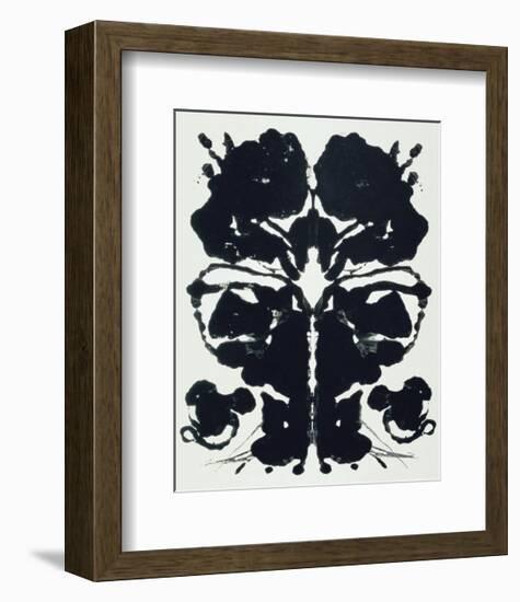 Rorschach-Andy Warhol-Framed Giclee Print