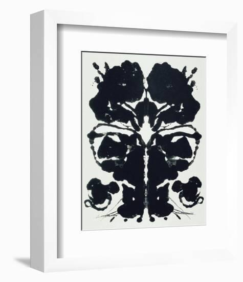 Rorschach-Andy Warhol-Framed Giclee Print