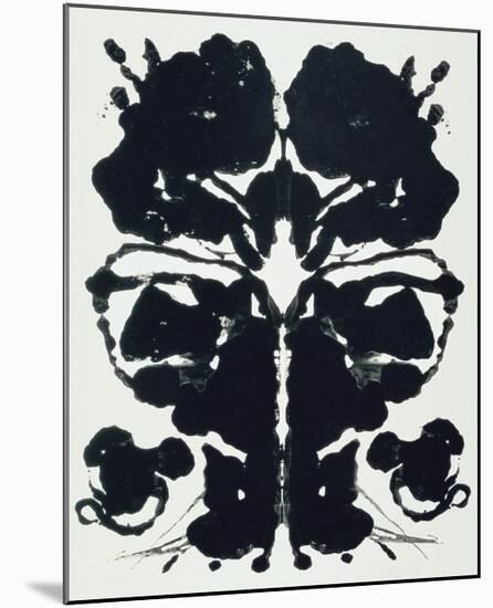 Rorschach-Andy Warhol-Mounted Giclee Print