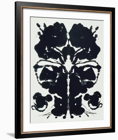 Rorschach-Andy Warhol-Framed Giclee Print